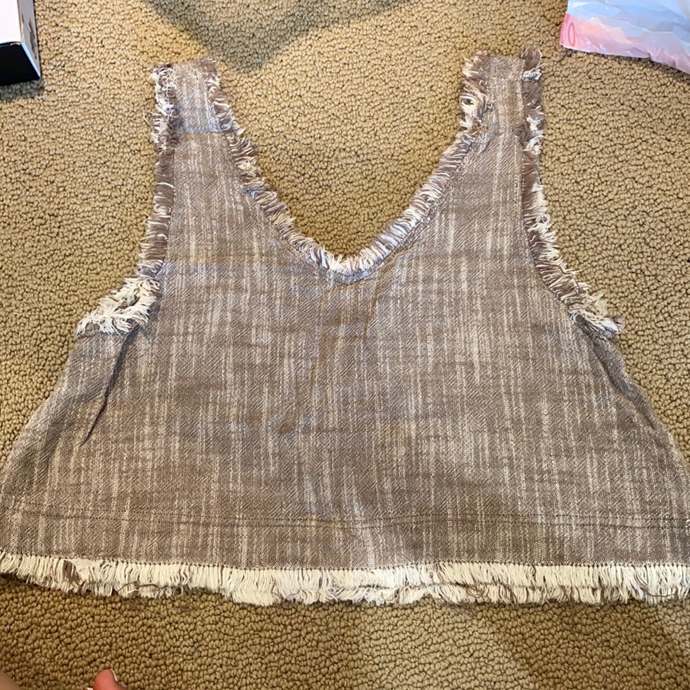 UO Brown Crop Top